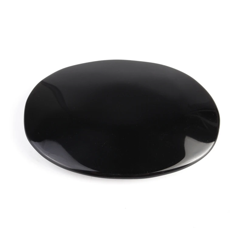 

Hot Selling Large Black Obsidian Scrying Mirror Crystal Gemstone Healing Stone Feng Shui Crafts Home Desk Decor Gift 5.5cm*7.3cm