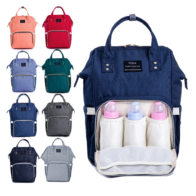 

PYETA Fashion Mummy Maternity Nappy Bag Large Capacity Nappy Bag Travel Backpack Nursing Bag for Baby Care Women's Fashion Bag