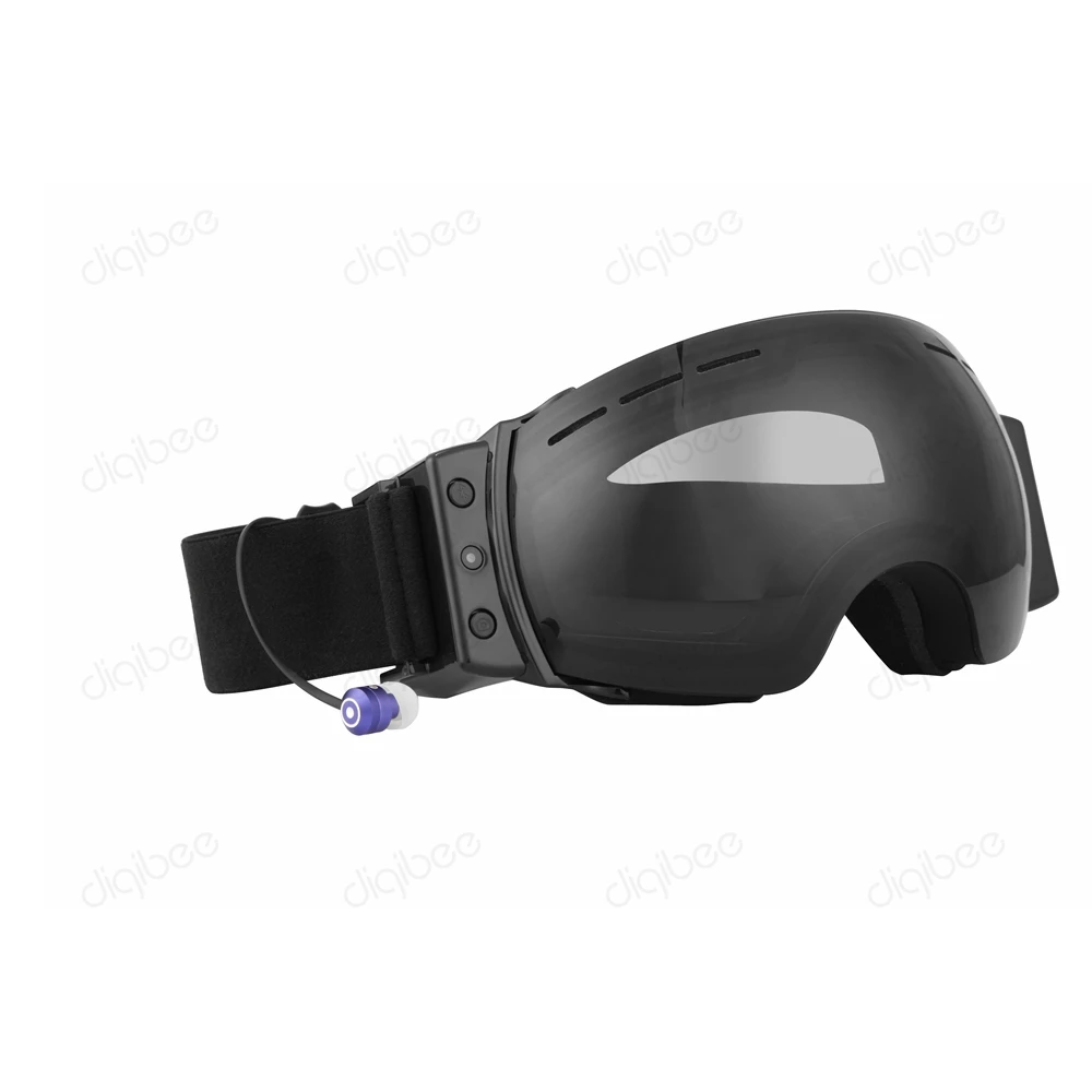 2017 الجديدة outdoor الرياضة dv hd 720 وعاء anti uv مكافحة الضباب الثلج تزلج نظارات التزلج نظارات الكاميرا الذكية نظارات بلوتوث سماعة