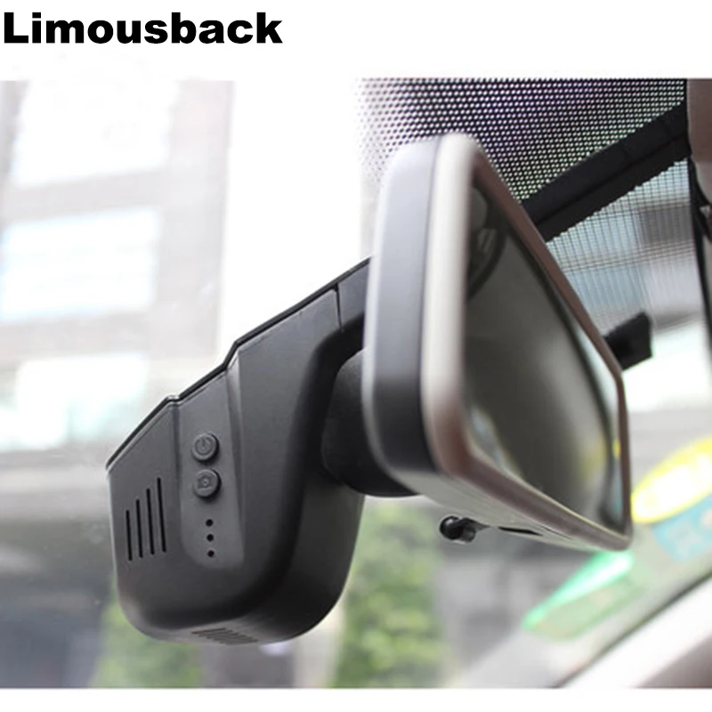 Автомобильный видеорегистратор Limousback FHD 1080P с Wi Fi и функцией ночного