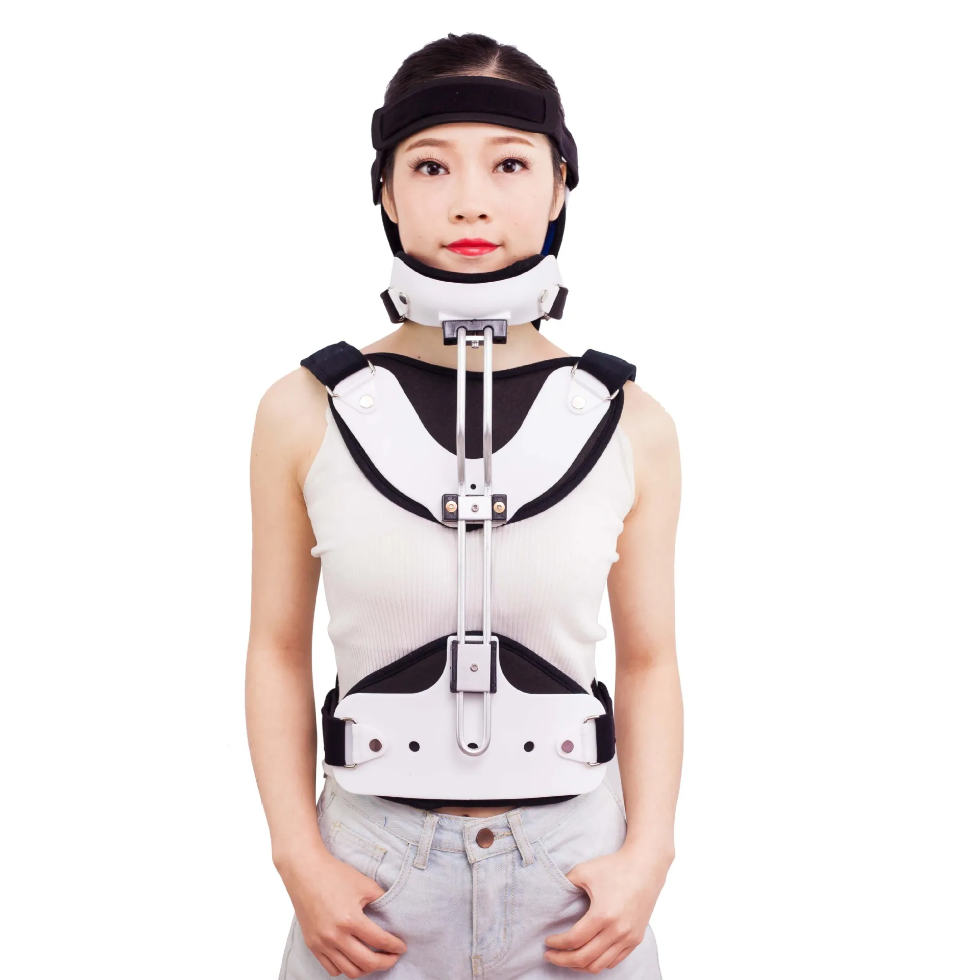 Medical orthosis Adult Head Neck Orthosis Surgery Thoracic Stent Fracture Fixation Rehabilitation Brace Cervical Traction