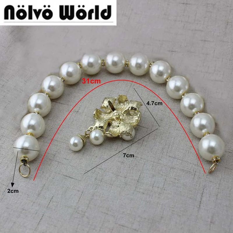 

1set 5sets alloy handle NEW Acrylic Purses Handbags Bags Handle popular handles for Handmade bags Purse Bag DIY