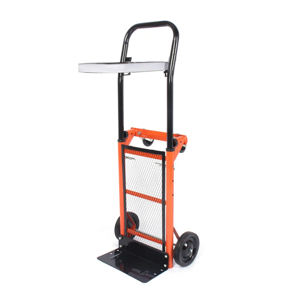 80kg Heavy Duty Folding Hand Truck Bag Sack Trolley Barrow Cart Garden Platform Trolley Home
