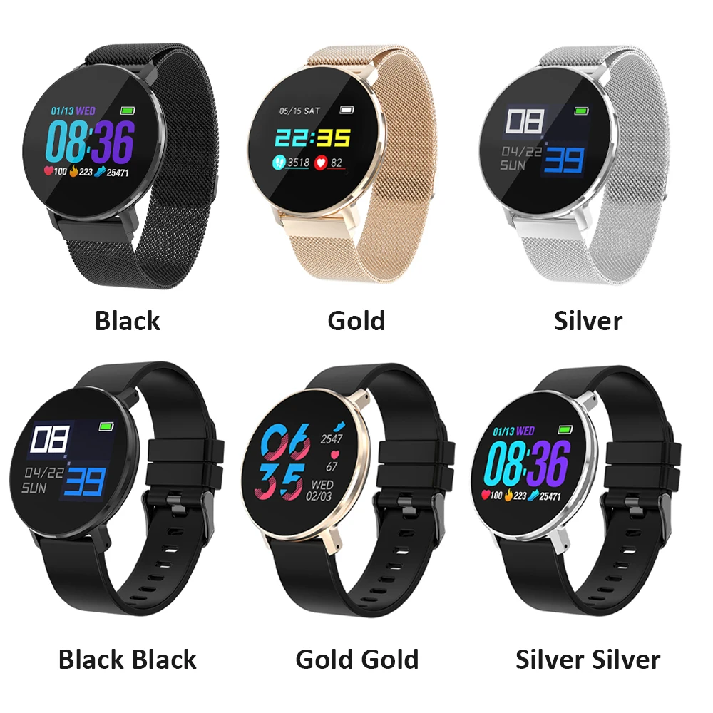 T5 Смарт-часы для мужчин и женщин, кровяное кислородное кровяное давление, пульсометр, IP67, водонепроницаемые спортивные Смарт-часы для iOS Android