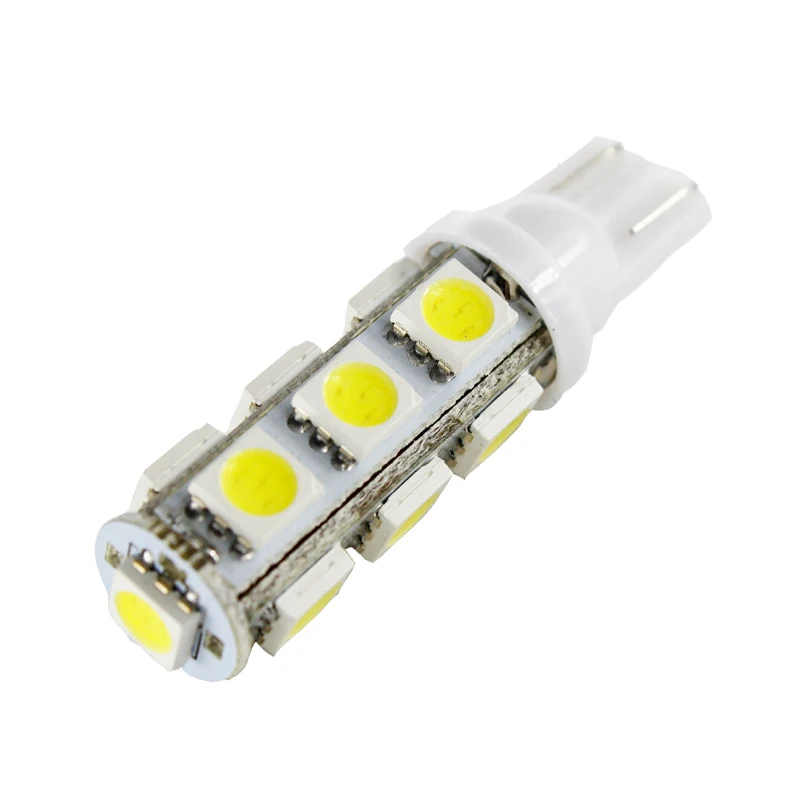 TraceBest 4 шт. водить автомобиль ac/DC 12v светильник T10 5050 13SMD супер белый 194 168 w5w стоянки