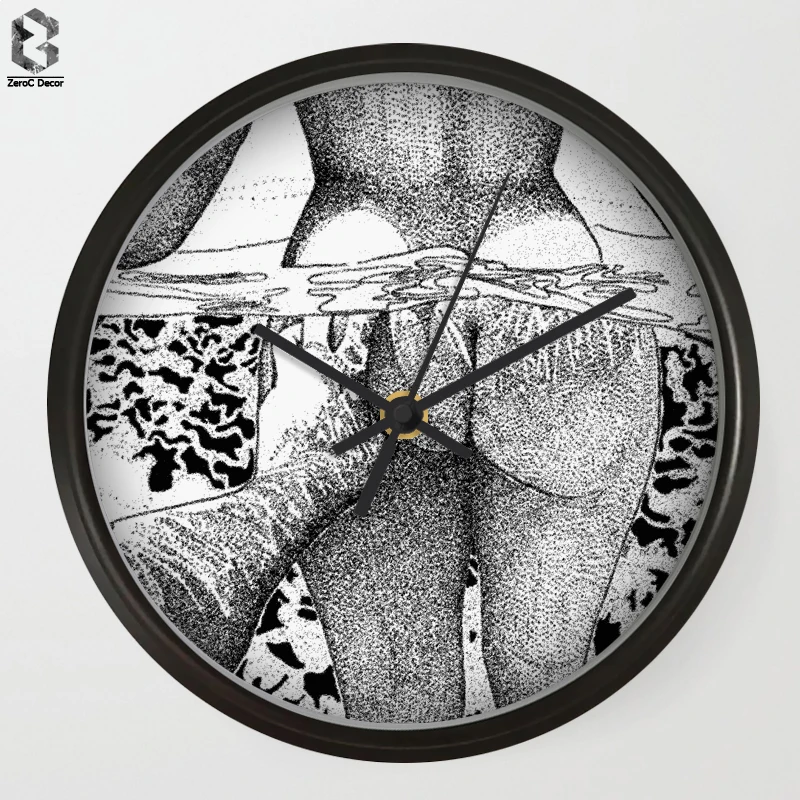 

Modern Art Wall Clocks For Bedroom Wall Decor, Desk Decorative Mute Quartz Clock Nordic Home Decoration