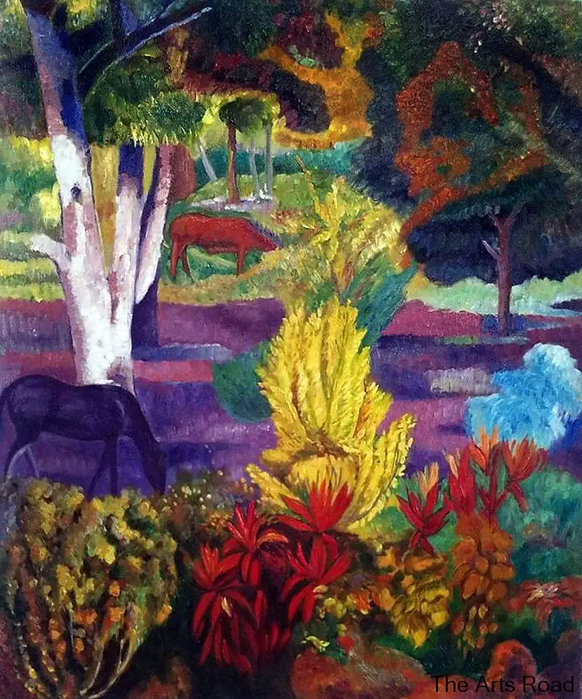 Marquesan Landscape With Horses 1901 By Paul Gauguin Landscape Art Painting On Canvas High Quality No Framed Art Painting Paintings On Canvaslandscape Art Aliexpress Marquesan Landscape With Horses 1901 By Paul Gauguin Landscape Art Painting On Canvas High Quality No Framed Art Painting Paintings On Canvaslandscape Art Aliexpress