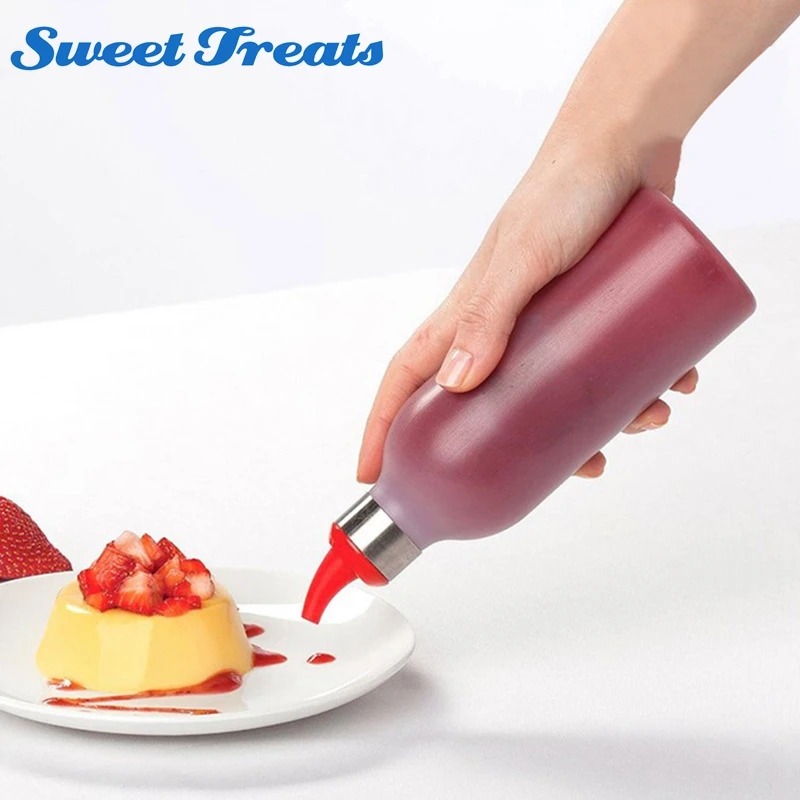

Kitchen Accessories Plastic Squeeze Bottle Condiment Bottles Dispenser For Jam Sauce Vinegar Oil Ketchup Mustard Cooking Tool