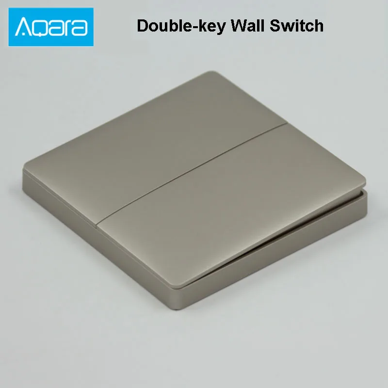 

New Aqara Double-key Wall Switch Intelligent Linkage Light Control Home Switch Multifunctional Gateway For Xiaomi Smart Home