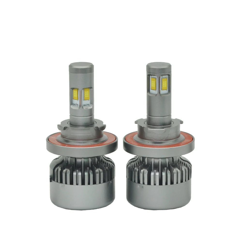 

LOAUT H13 4 CSP Mute Fan Car LED Headlight Fog Light 8000LM 70W 12V Main Light Head Lamps KIT Front Bulb Automobiles V10