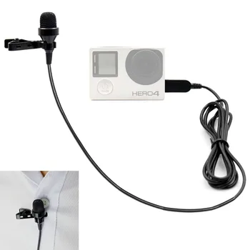 

Universal External appropriative mini USB microphone for GOPRO Hero3/3+/4 1.2 meter