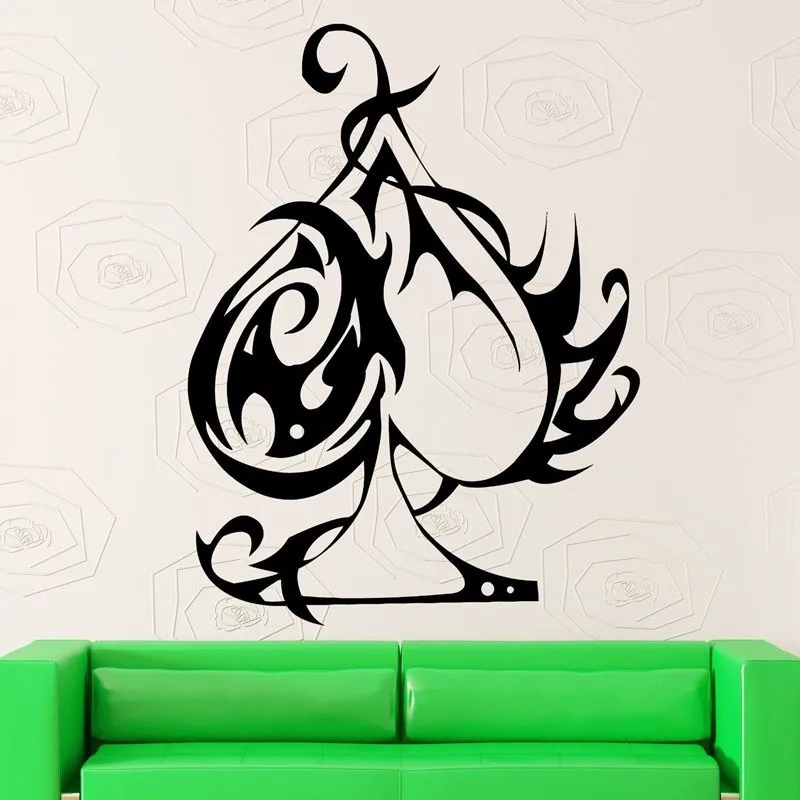 Casino Sticker Gambling Poker Decal Gamble Posters Vinyl Wall Decals