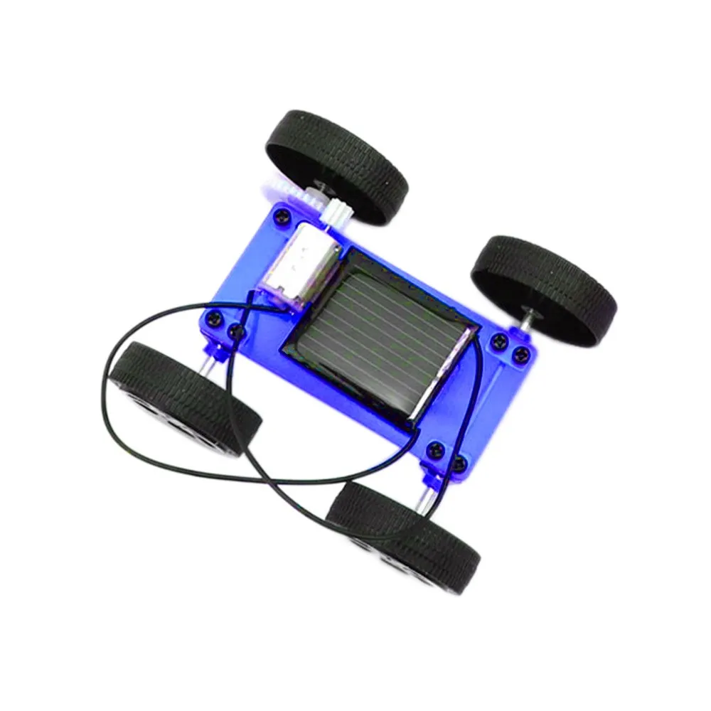 Игрушки на солнечных батареях для детей 1 комплект мини-игрушка DIY игрушка на солнечных батареях DIY автомобильный комплект Детский обучающий гаджет хобби Забавный 5,29 - Цвет: BU