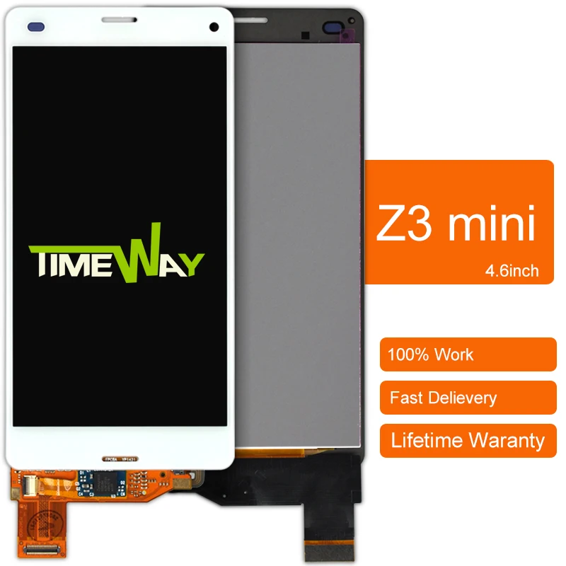 

DHL 10pcs alibaba china highscreen  For Sony Ericsson Xperia Z3 Mini Lcd Display And Touch Screen Digitizer
