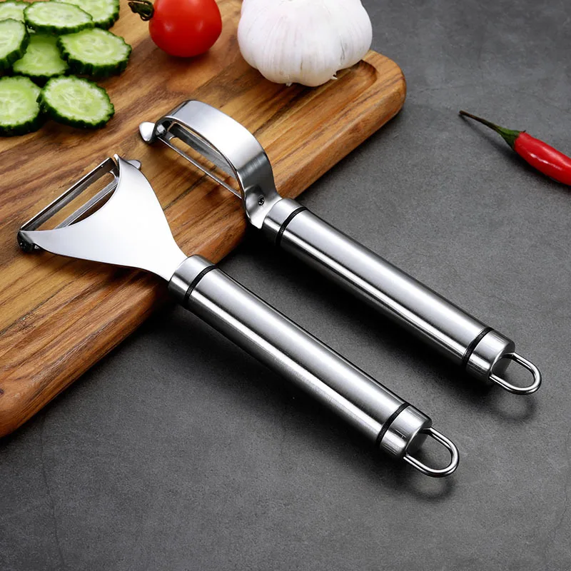 

Stainless Steel Carrot Potato Fruit Peeler Durable Razor Sharp Cutter Shredder Slicer Vegetable Julienne Peeler