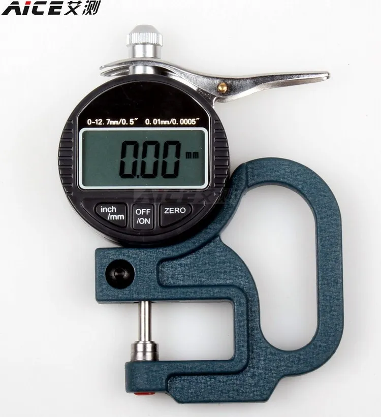 Digital readout micrometer thickness gauge / thickness gauge 0 10mm