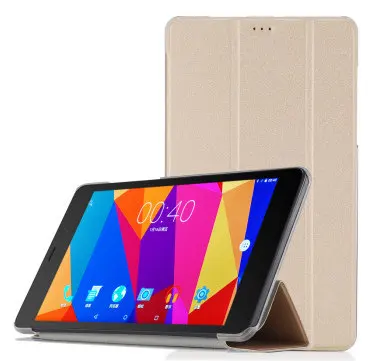 Чехол из искусственной кожи для 8 дюймов cube T8 t8s t8 plus T8 Ultimate tablet pc, высококачественный чехол для cube Free Young X5 - Цвет: gold