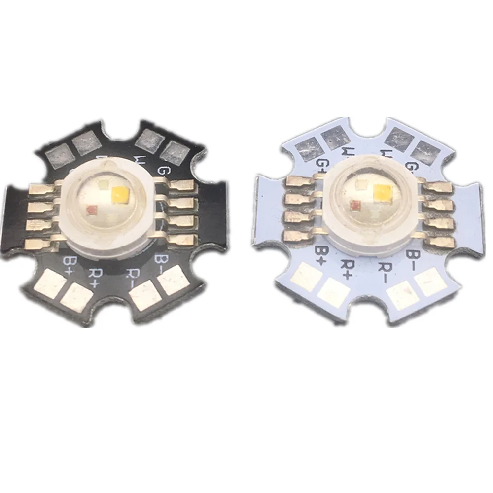 20pcs 4W RGBW or RGBWW LED Diode High Power LED Emitter Chip Bead 8pins