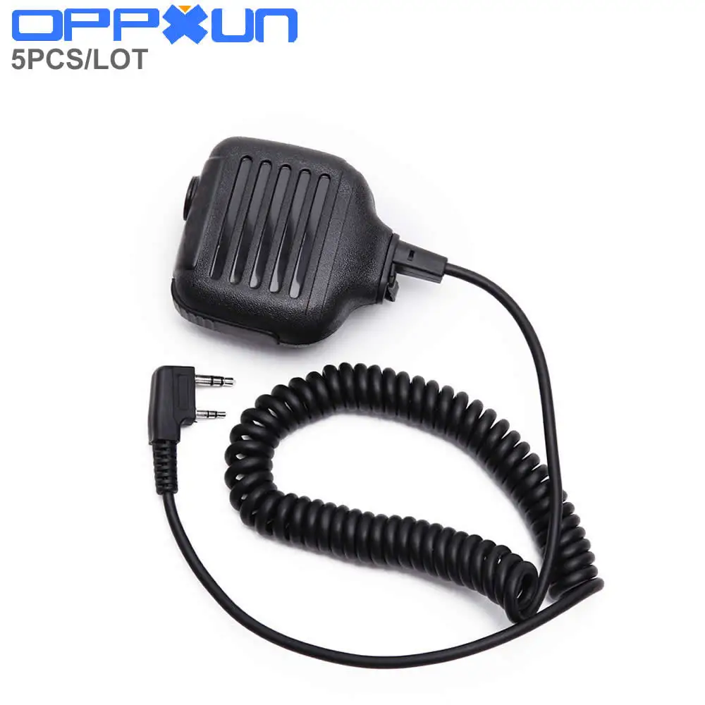 OPPXUN ручной KMC-17 динамик микрофон для Kenwood Puxing WOUXUN Weierwel LINTON Walkie Talkie аксессуары