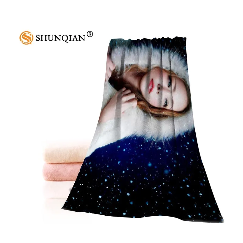 Горячие Пользовательские Namie Amuro полотенце с принтом хлопок лицо/банные полотенца из микрофибры Ткань для детей Мужчины Женщины полотенце для душа s A7.24-1 - Цвет: 2