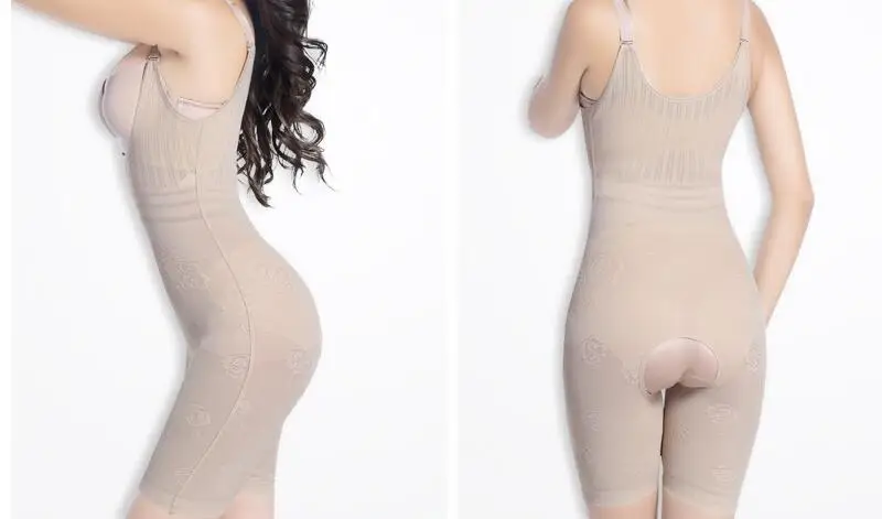 Корректирующее Платье Мини На Молнии Коричневое фото 6