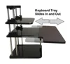 Support de bureau à trois niveaux, hauteur réglable, léger, pour ordinateur portable, tablette, PC, moniteur ► Photo 3/6