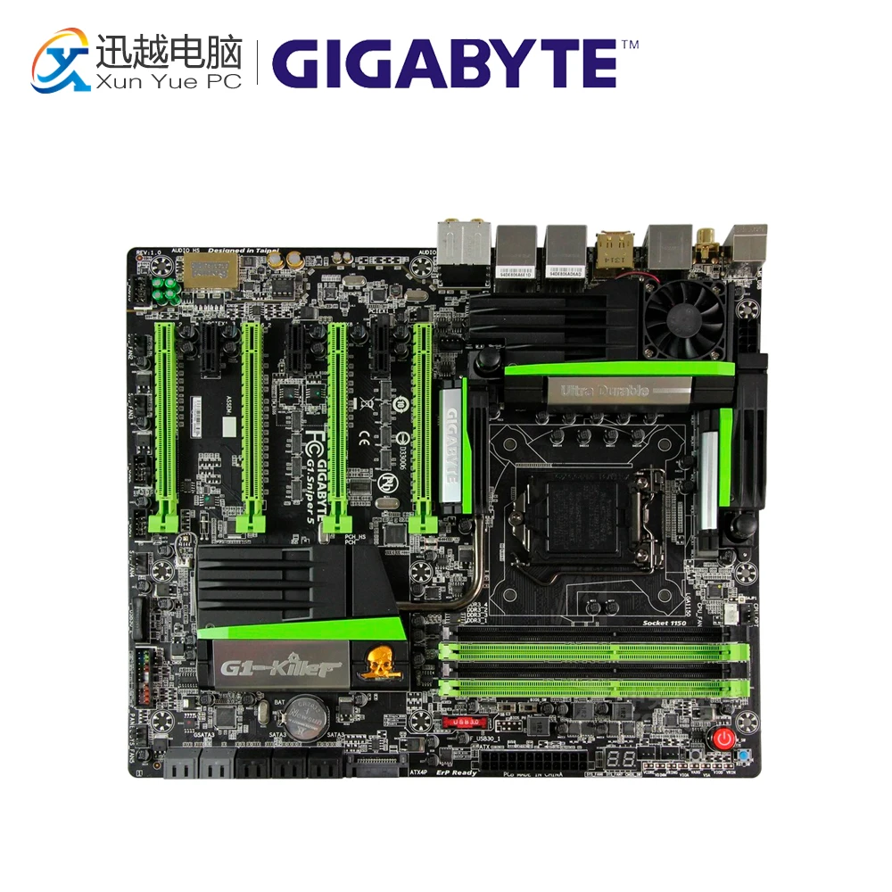 

Gigabyte GA-G1.Sniper M5 Desktop Motherboard G1.Sniper M5 Z87 LGA 1150 i3 i5 i7 DDR3 Micro-ATX