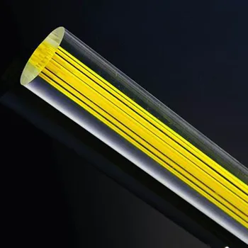 

OD25x1000mm Acrylic Rod Clear Within Line (Extruded) Plastic Transparent Bar Home Improvement Building Material