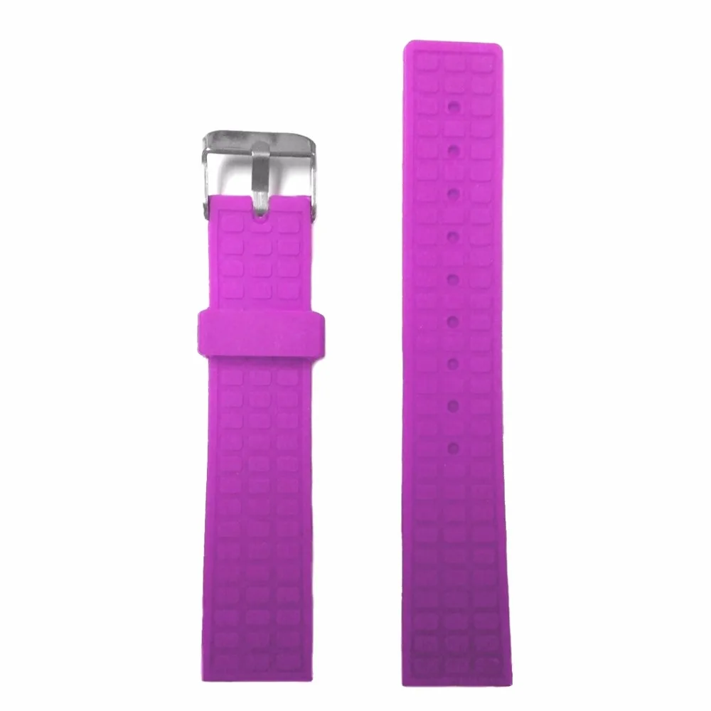 

20mm Purple Sport Waterproof Silicone Rubber Watch Band Strap WB1224W20JB
