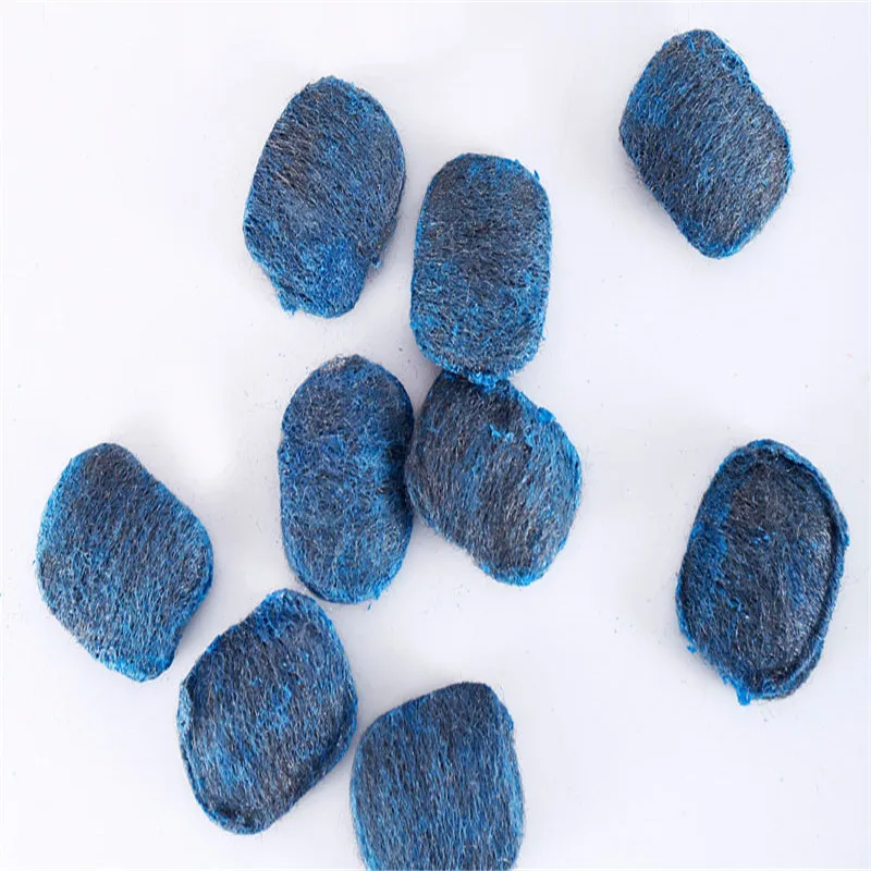 

1PC Steel wool wash pot brush Kitchen steel ball cleaning brush comes with soap powder Kitchen utensils decontamination tools