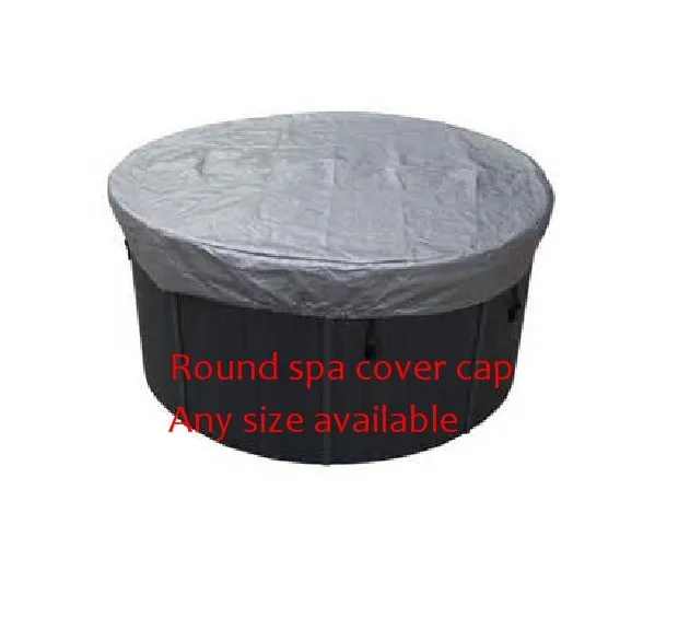 Round Shape Hot Tub Cover Cap Prevent Snow, Rain And Dust,can Customize