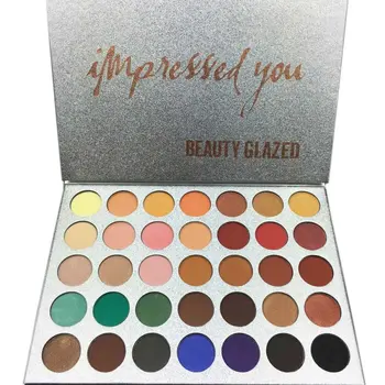 

2017 Professional 35 Color Eyeshadow Shimmer Matte Beauty Make Up Set Earth Eye shadow Makeup Kit