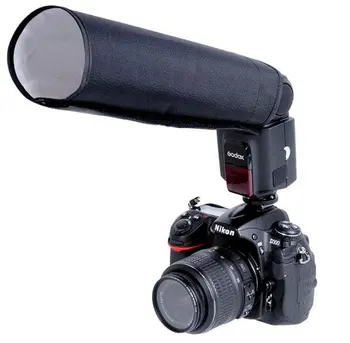 

Godox SN3030 Portable Snoot Flash Softbox Diffuser Beam Reflector Flash Diffuser Foldable for DSLR Camera Speedlite