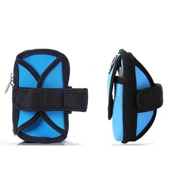 

Hot Selling Waterproof Anti-slip Running Wrist Pouch Outdoor Sport Arm Case for Mobile Phone -B5