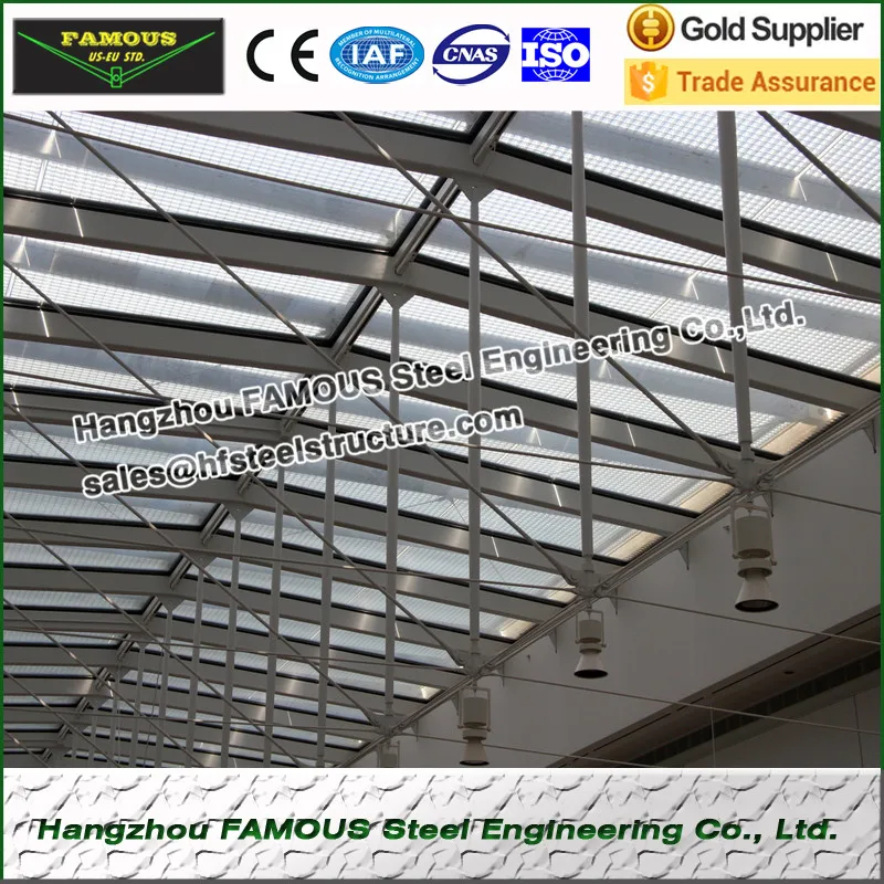 Высококачественная стальная структура, изготовленная для промышленного и сельского строительства
