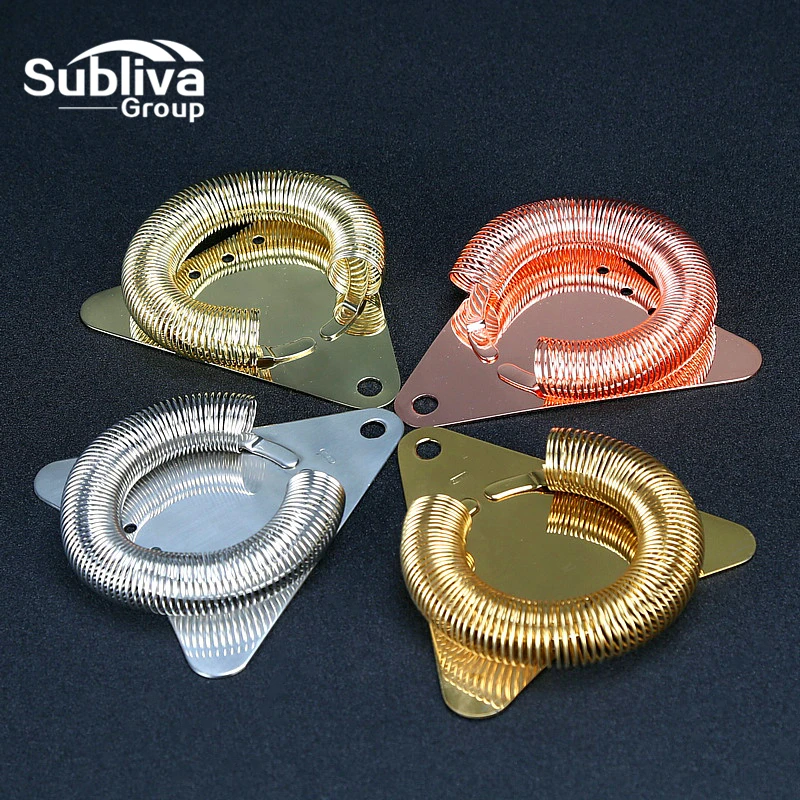 

Triangular Cocktail Strainer Hawthorne Strainer Bartender Bar Tools