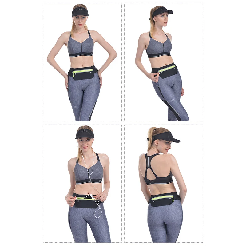 Тонкая талия сумка Для женщин Fanny Pack 2019 поясная мужчин деньги кошелек на пояс