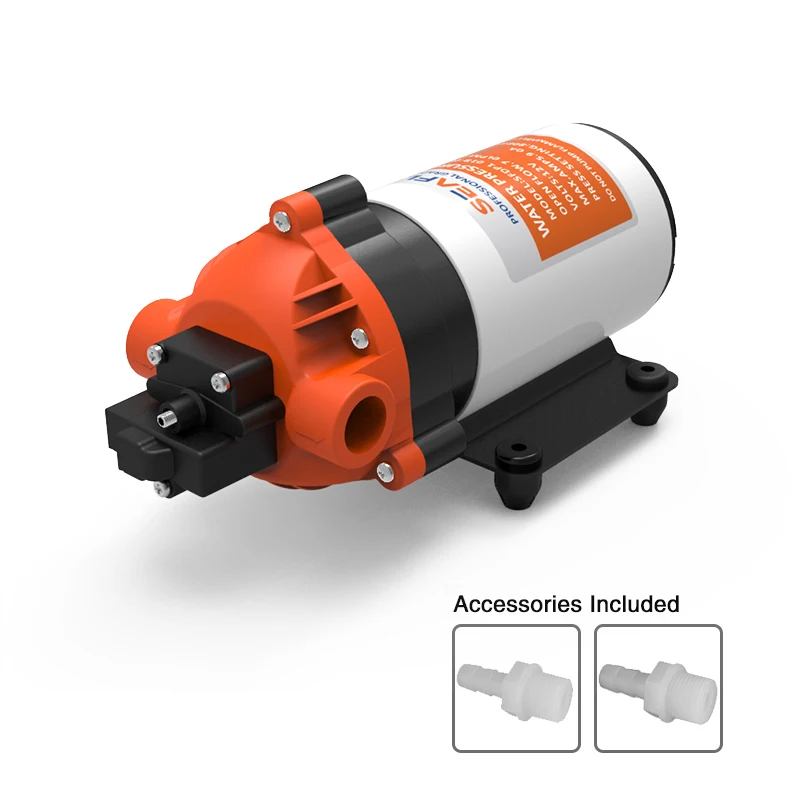 

Water Pump 12v Marine Boat SEAFLO 80PSI 5.5 LPM Diaphragm High Pressure Pump for Agricultural Spraying