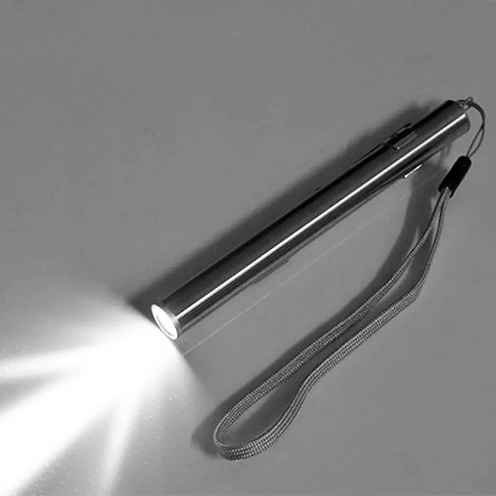 

10pcs USB Rechargeable LED Flashlight Powerful Mini LED Torch Waterproof Design
