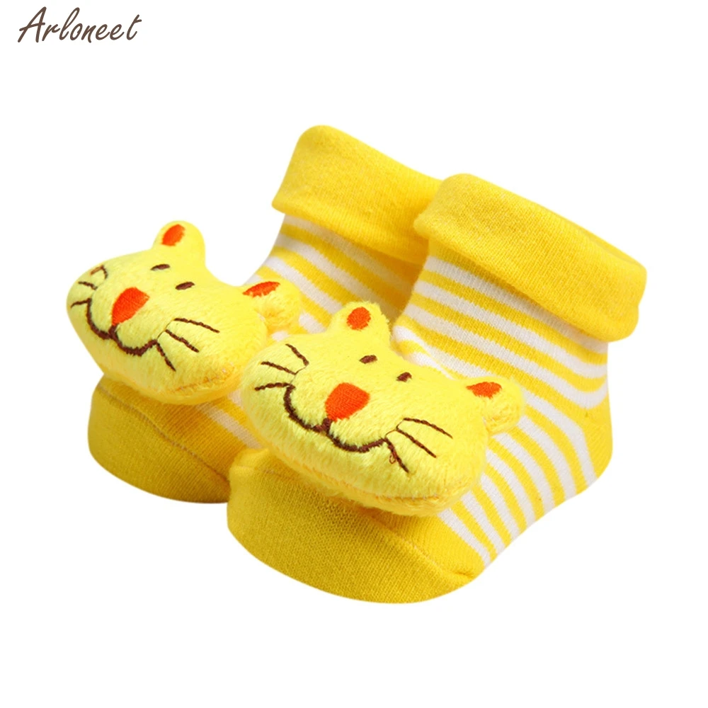 

Cartoon Newborn Baby Girls Boys Anti-Slip Socks Slipper Shoes Boots The Socks Children's baby girl bow socks 2019 NEW