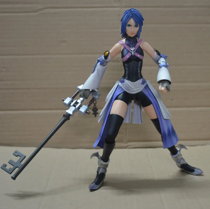 Kingdom Hearts Aqua ограниченная версия модель KitAction ПВХ Рисунок 23 см