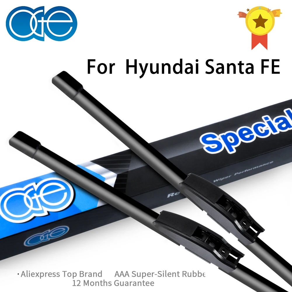 Oge Front And Rear Wiper Blades For Hyundai Santa Fe 19992018 Natural