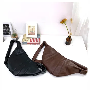 

Women Chest Bag Soft Pu Shoulder Bag Casual High-capacity Package Female Fashion Bulk Bags Waist Pack Girls Fanny Pack 030235