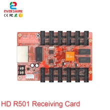 HD-R501 12* HUB75 видео высокой четкости полноцветный светодиодный экран приема карты работы с отправкой карты A60x, A30, C10, C30