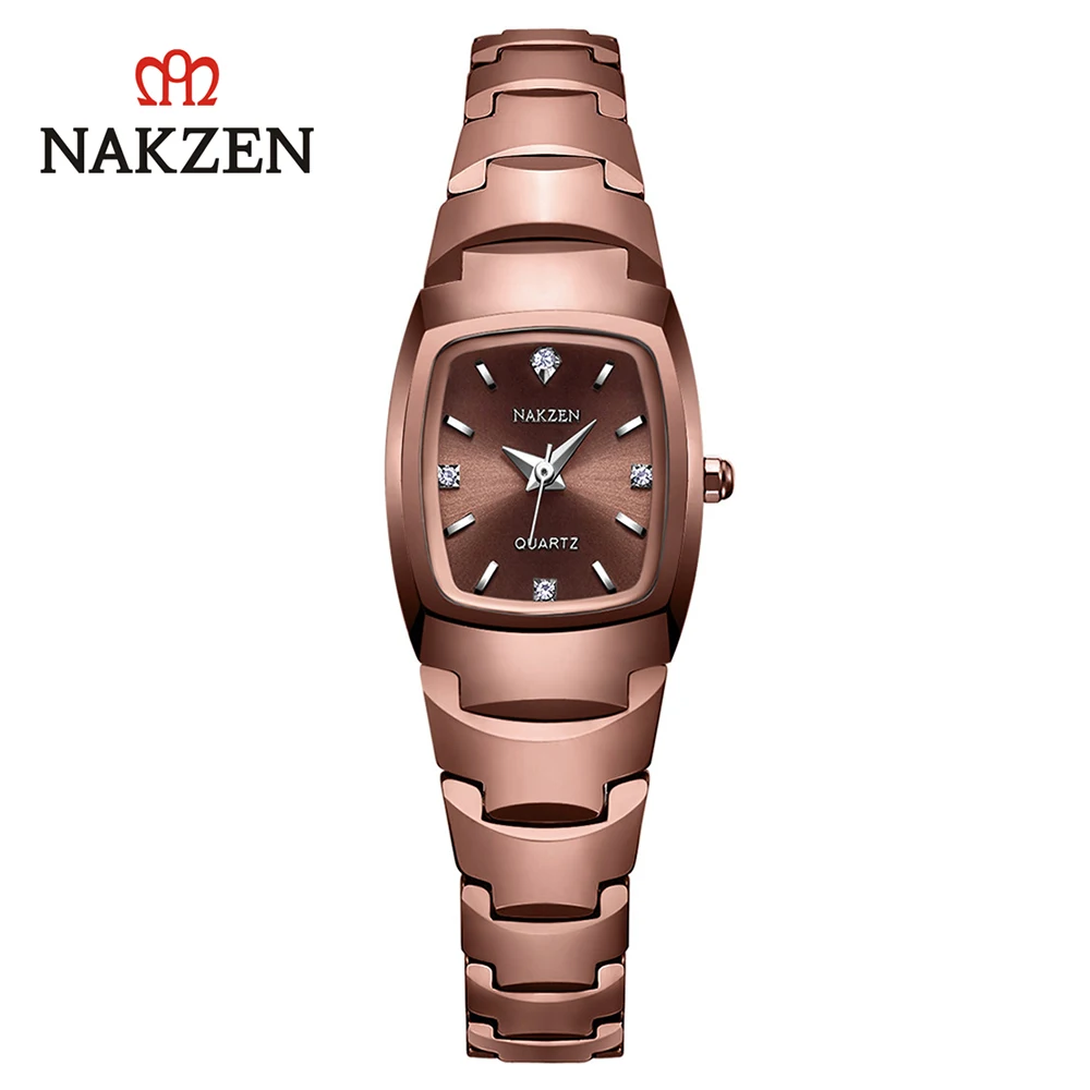 Бренд NAKZEN Аутентичные повседневные женские часы с японским механизмом со