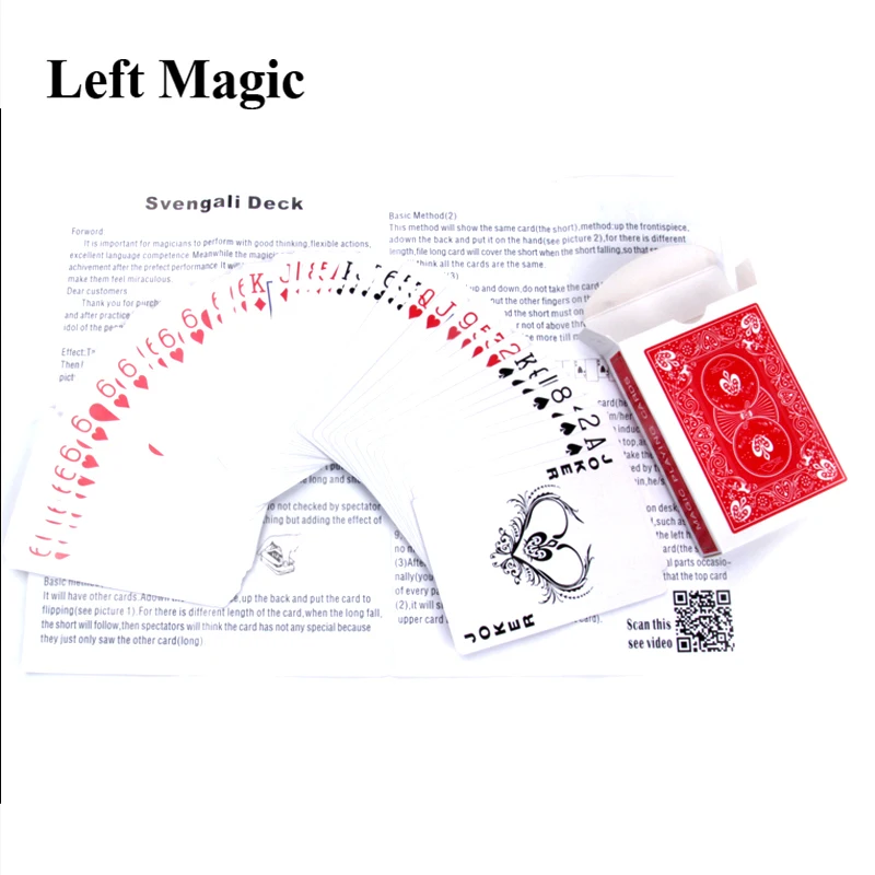Svengali Deck Magic Gimmick Card Magic Tricks Magician Trick Magic
