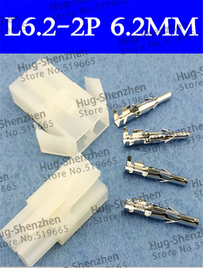

FREE SHIPPING ! L6.2 2P connector with 4 terminal for car connector