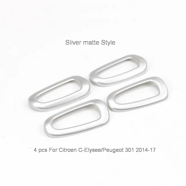 tonlinker ic kol dayama kulp kilifi cikartmalar citroen c elysee icin peugeot 301 araba styling 2 4 adet abs krom kapak cikartmalar stickers for stickers stylestickers stickers aliexpress