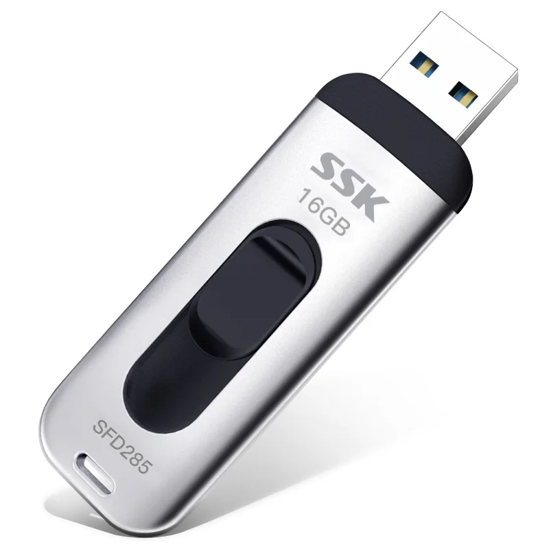 SSK SFD285 USB флеш-накопитель 64 Гб USB 3,0 флеш-накопители высокоскоростной металлический водонепроницаемый специальное предложение