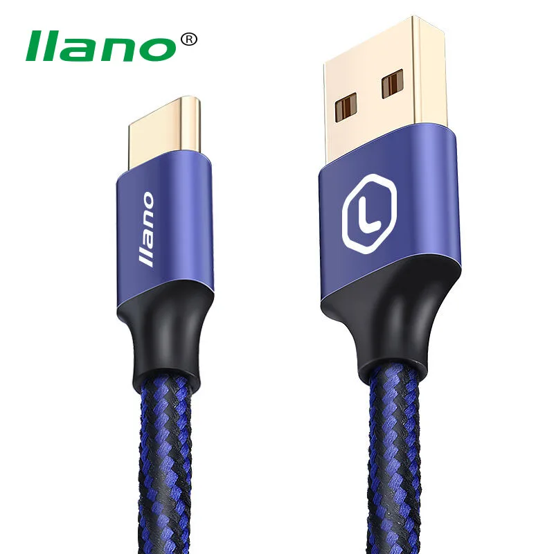 

llano 3A USB Type C Cable Fast Type-C Charging Charge Cable for Huawei Samsung Xiaomi Sony Letv